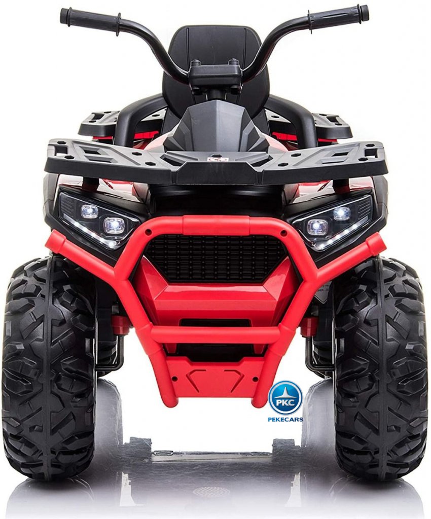 Quad eléctrico para niños 12V 2.4G Rojo Metalizadoperspectiva