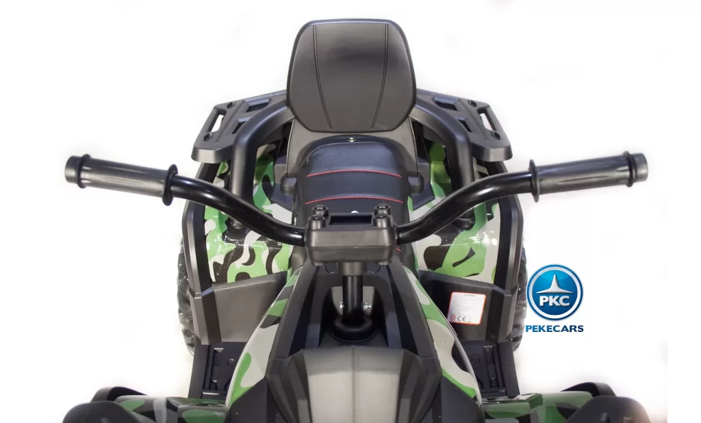 Quad eléctrico para niños 12V 2.4G Verde Camuflaje