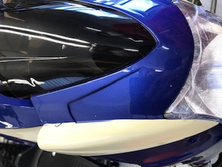 Quad electrico 36v azul