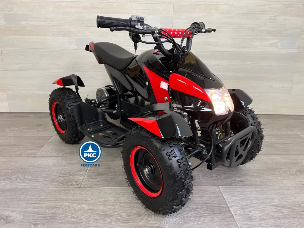 Quad electrico para niños Cobra 36V 800W Rojo perspectiva