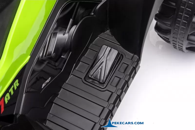 Quad Eléctrico infantil ATR 12V 2.4G Verde acelerador