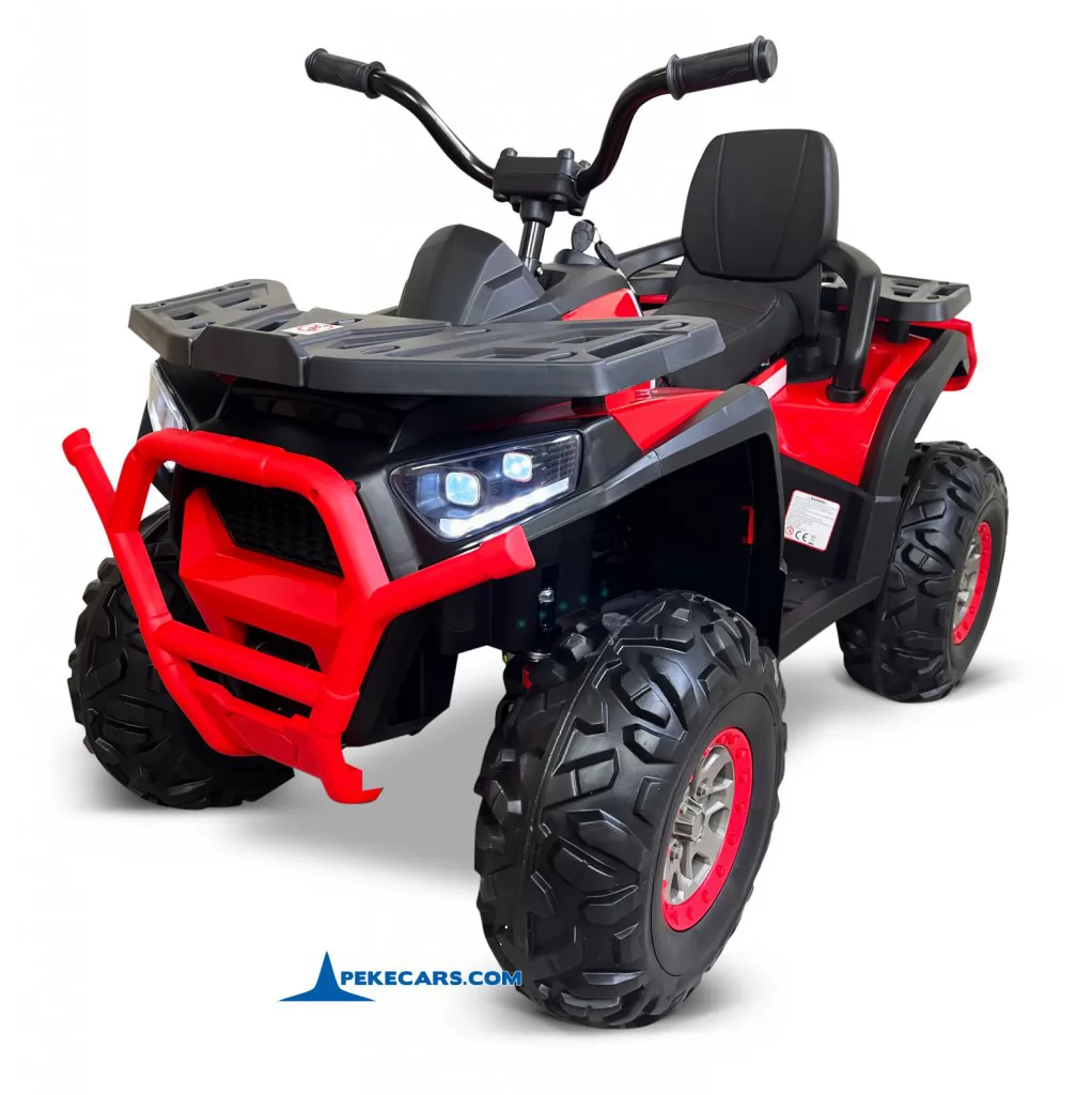 Quad eléctrico para niños 12V 2.4G Rojo