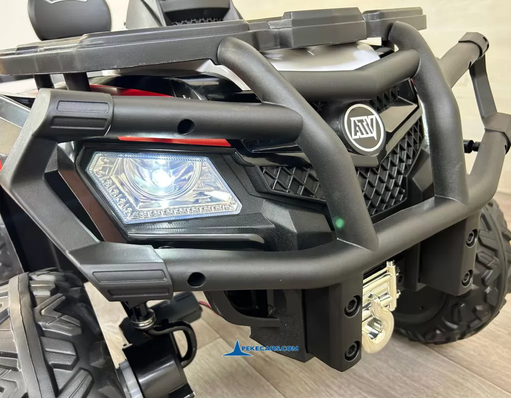 Quad Eléctrico XT-SPEED 24V Blanco luces frontales