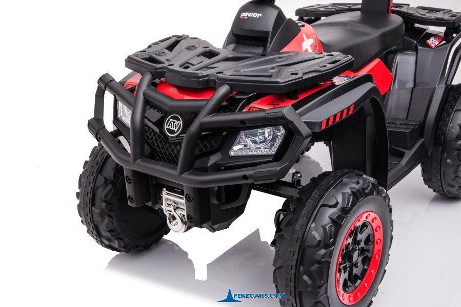 Quad Eléctrico XT-SPEED 24V Rojo paragolpes