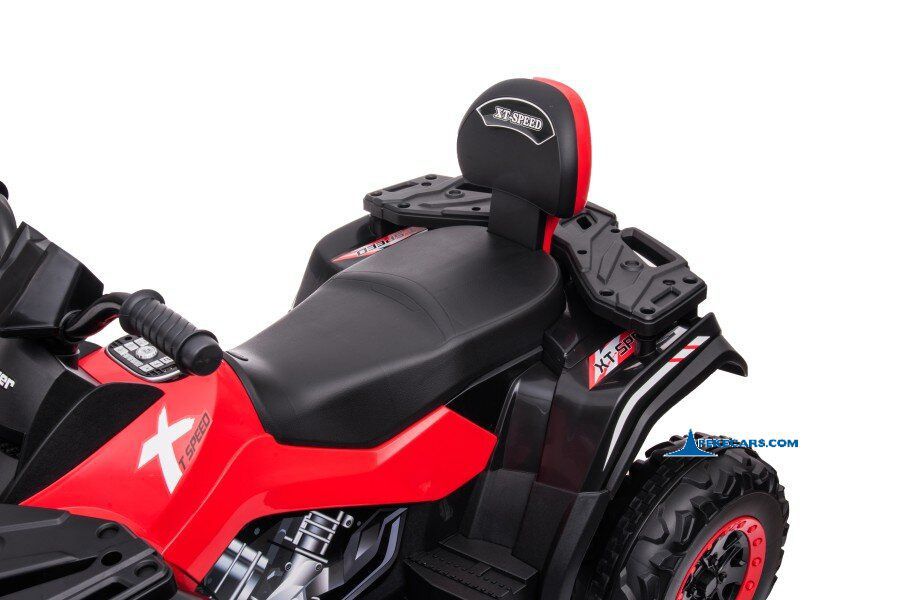 Quad Eléctrico XT-SPEED 24V Rojo asiento