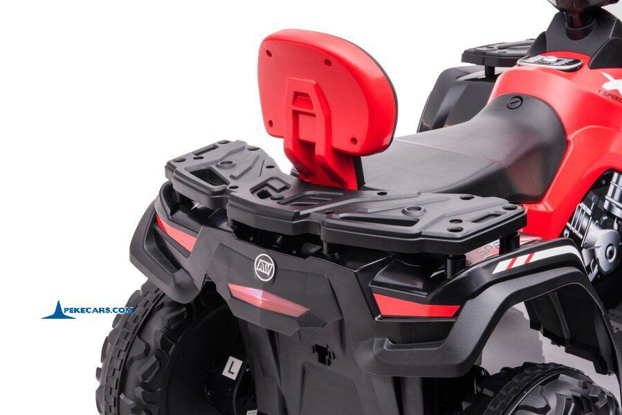 Quad Eléctrico XT-SPEED 24V Rojo asiento