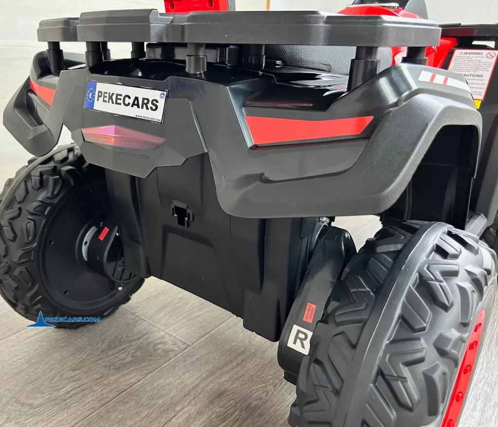 Quad Eléctrico XT-SPEED 24V Rojo luz freno trasera