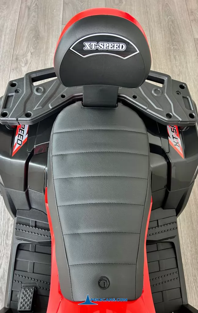 Quad Eléctrico XT-SPEED 24V Rojo asiento