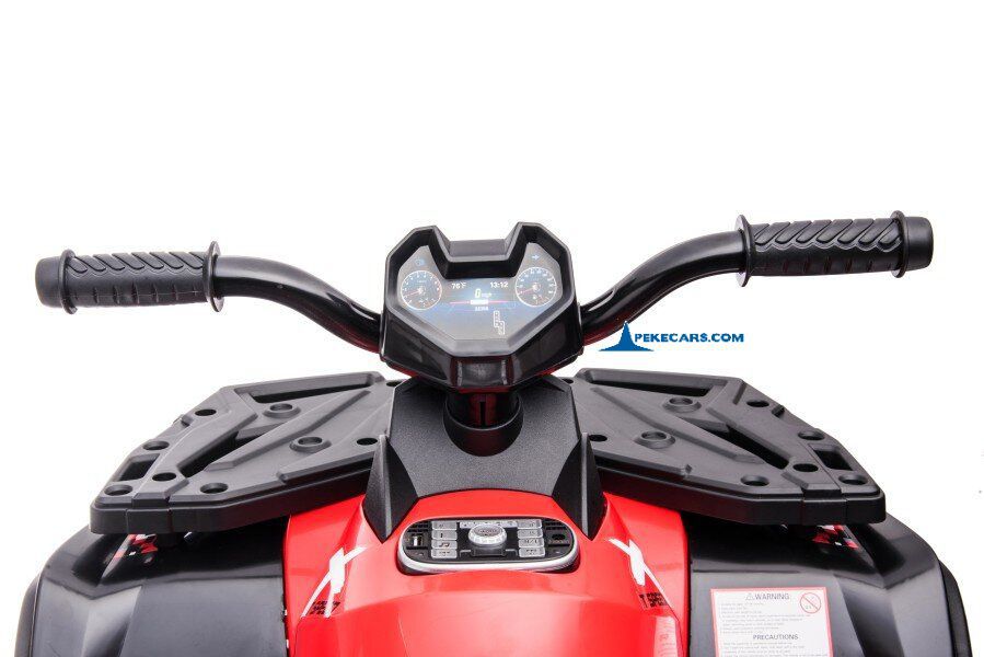 Quad Eléctrico XT-SPEED 24V Rojo manillar