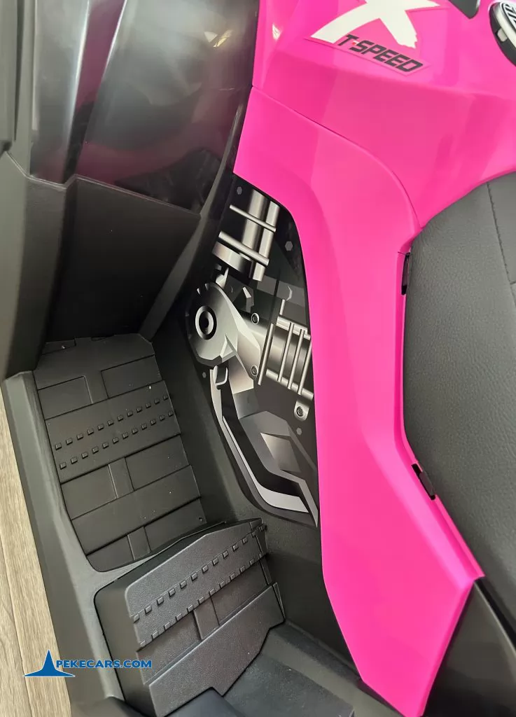 Quad Eléctrico XT-SPEED 24V Rosa reposapies