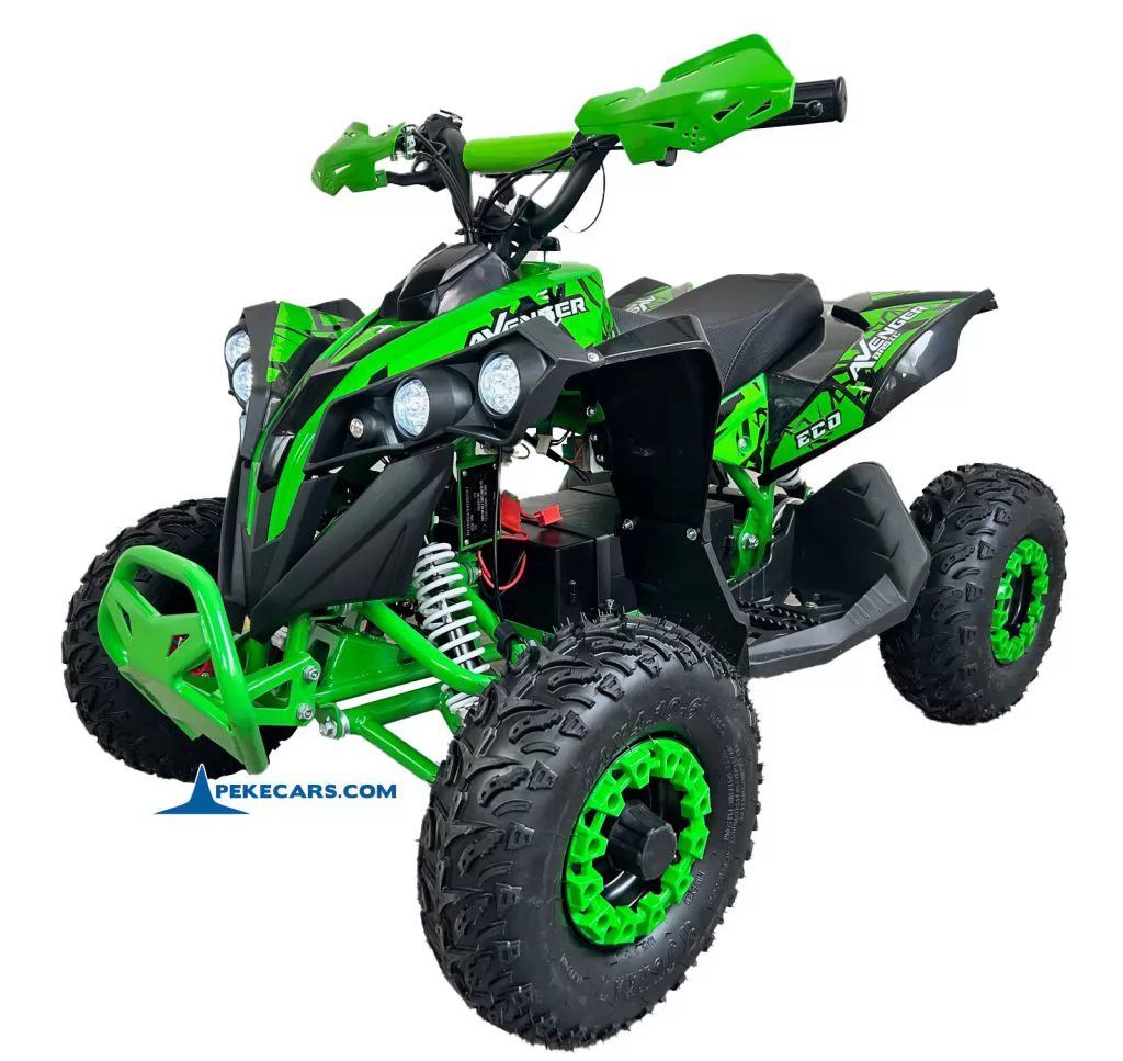 Quad Avenger 48V 1000W Verde para niños
