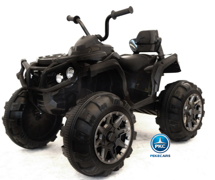 Quad Eléctrico Infantil Pekecars 906D Negro