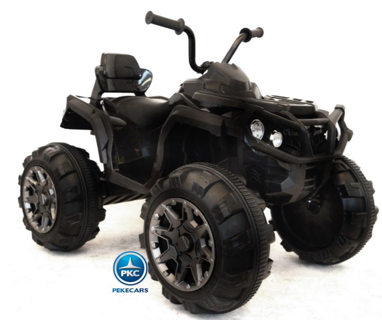 Quad Eléctrico Infantil Pekecars 906D Negro