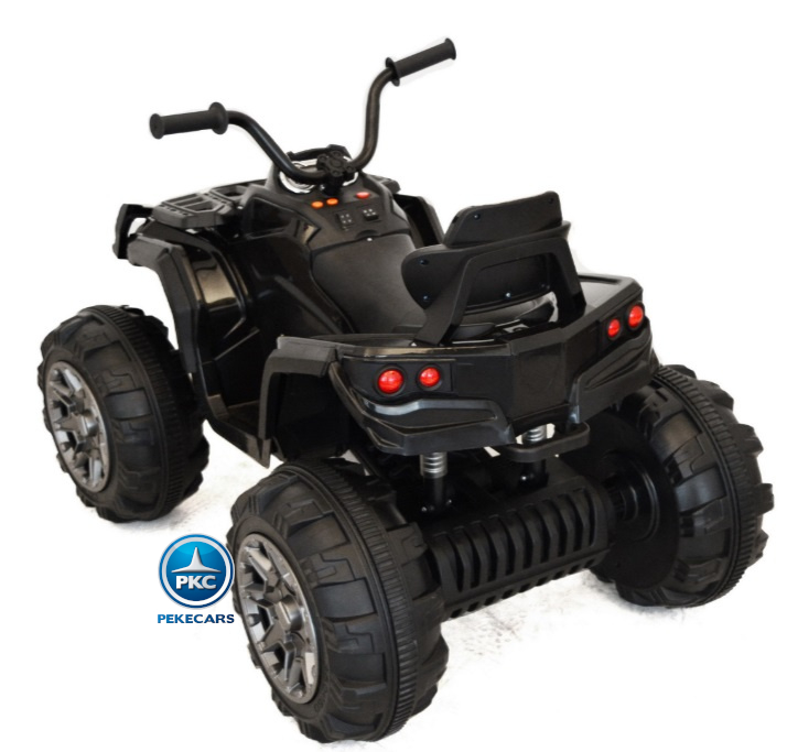 Quad Eléctrico Infantil Pekecars 906D Negro
