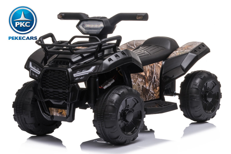 Quad Champion 5000 6V negro 3/4 izquierda