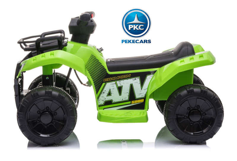 Quad Champion 5000 6V verde lateral