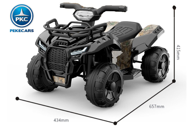 Quad Champion 5000 6V verde detalles
