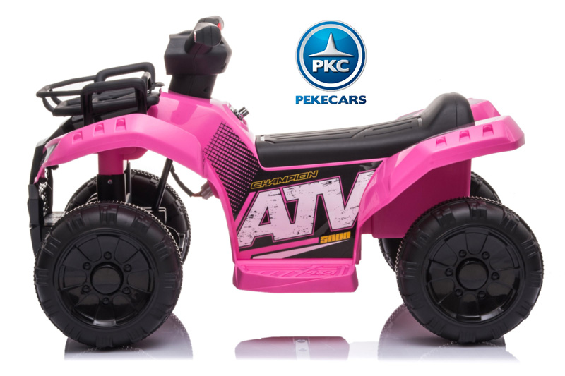 Quad Champion 5000 6V rosa lateral