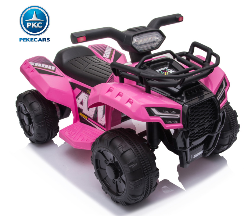 Quad Champion 5000 6V rosa 3/4 superior