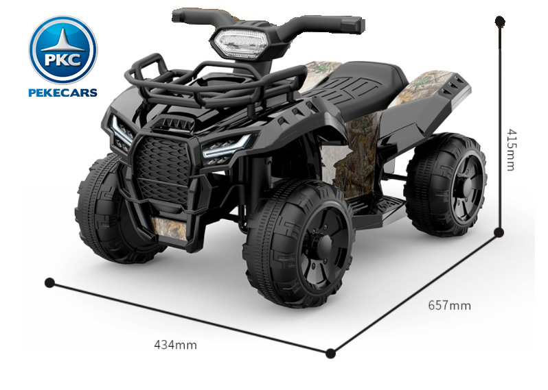 Quad Champion 5000 6V rosa detalles