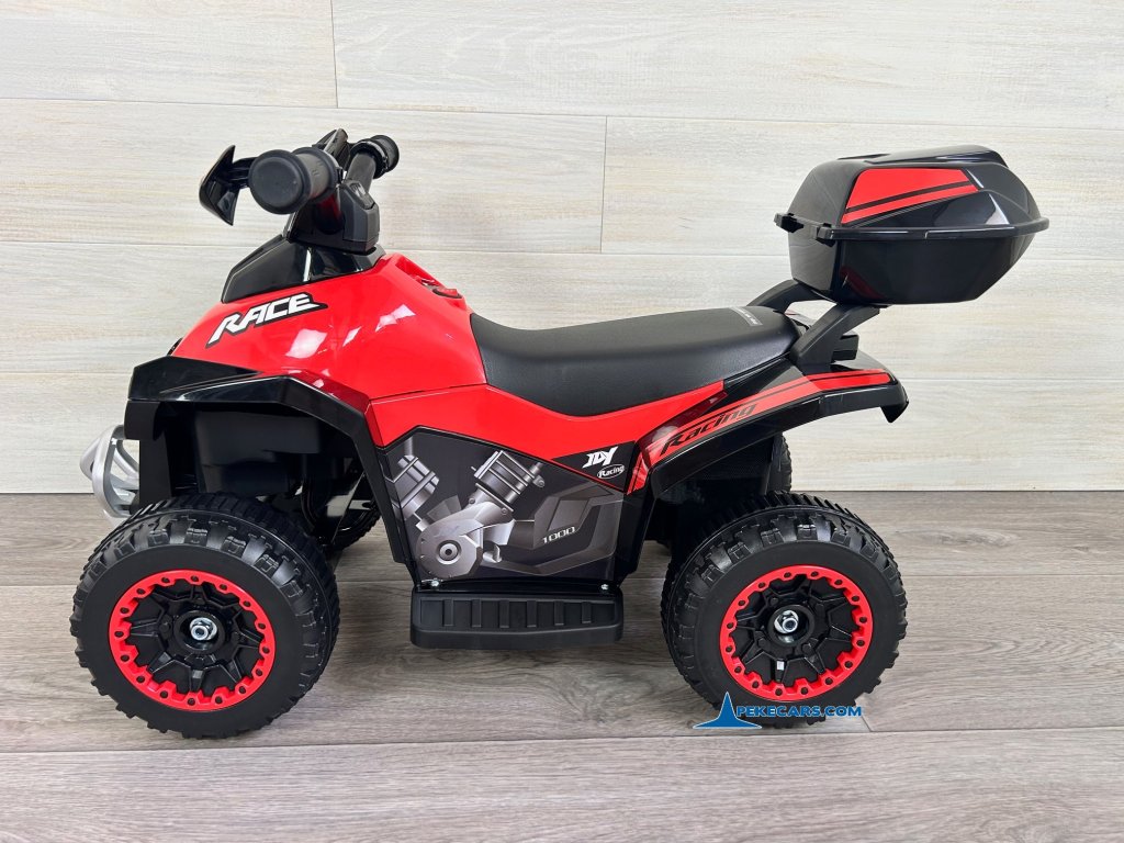 Quad electrico racing rojo 6v ninos