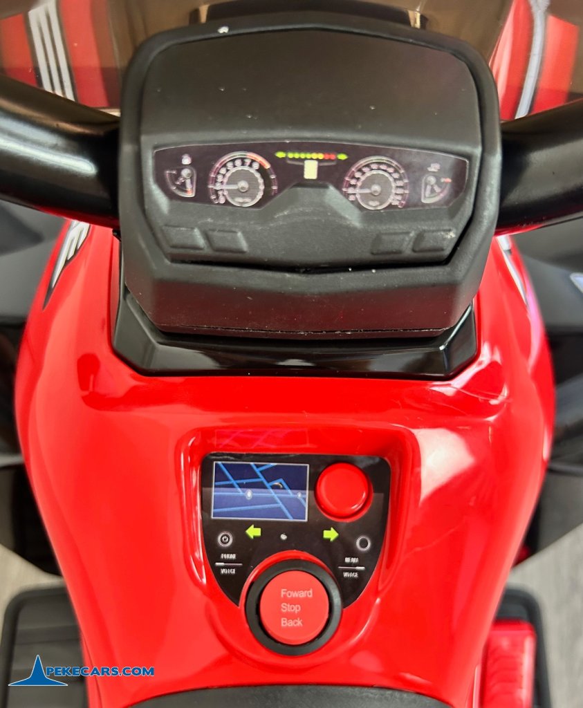 Quad electrico racing rojo 6v ninos