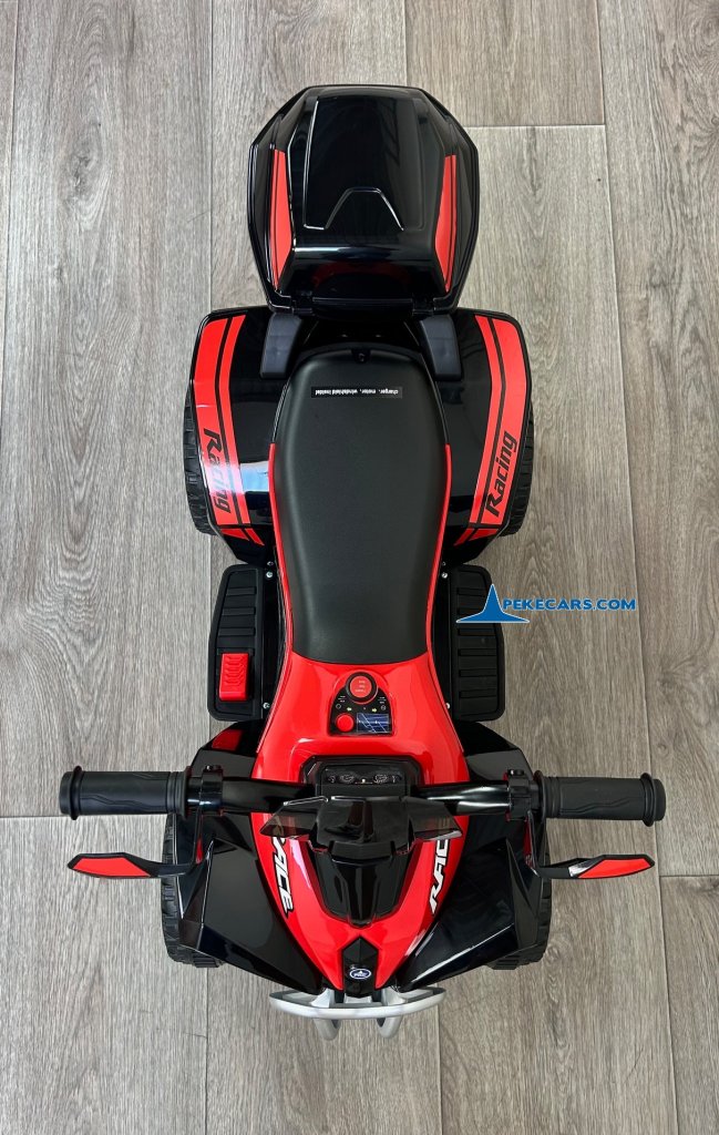Quad electrico racing rojo 6v ninos