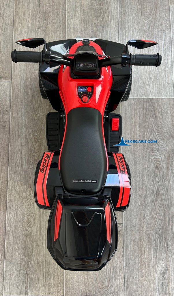 Quad electrico racing rojo 6v ninos