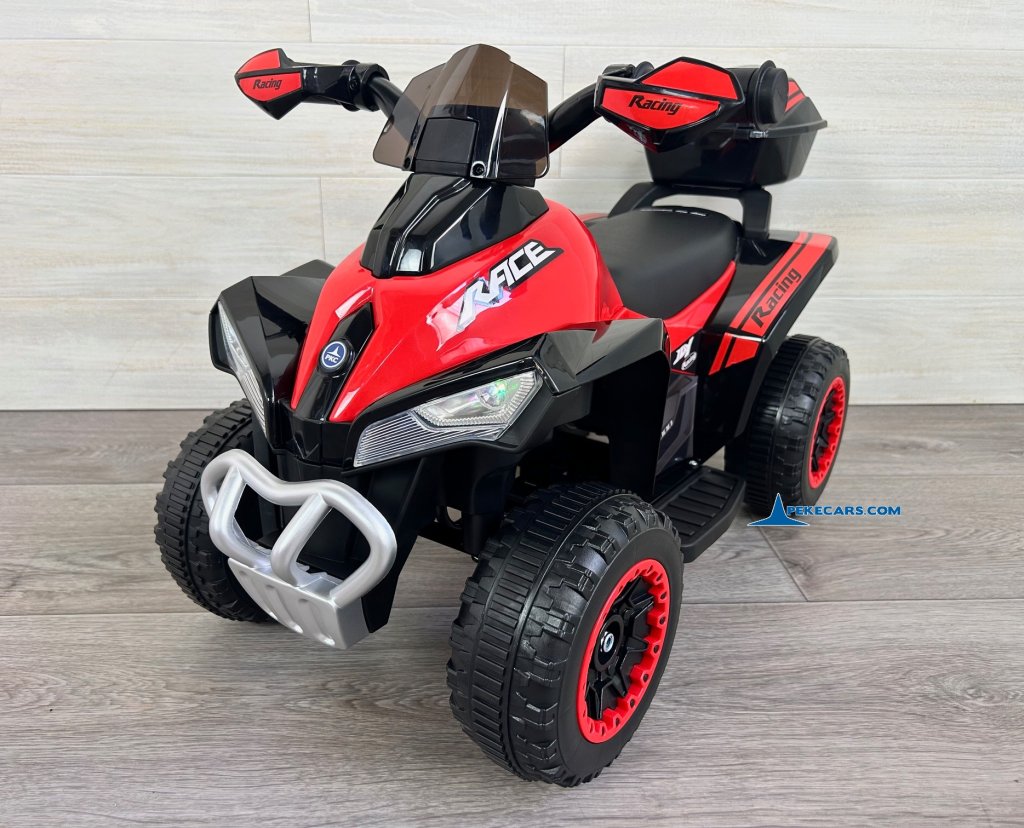Quad electrico racing rojo 6v ninos