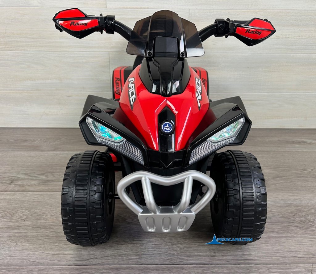 Quad electrico racing rojo 6v ninos