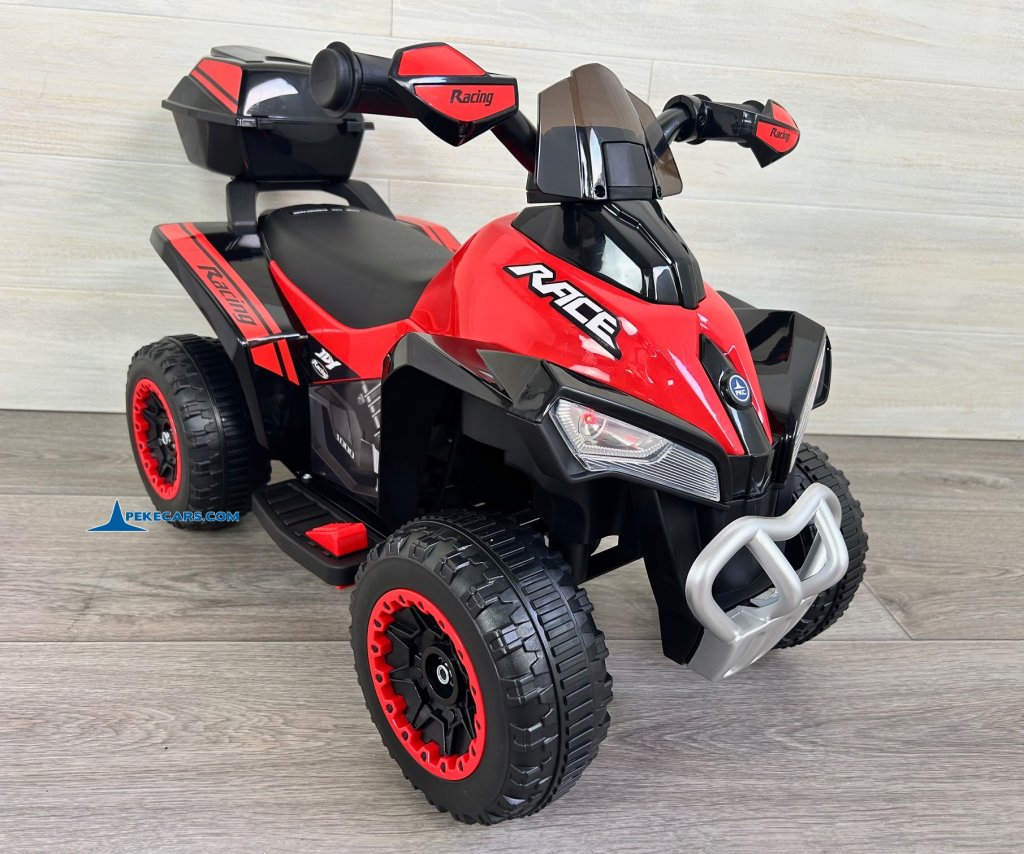 Quad electrico racing rojo 6v ninos