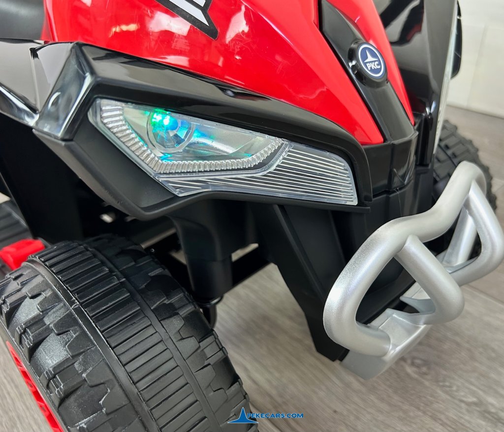 Quad electrico racing rojo 6v ninos