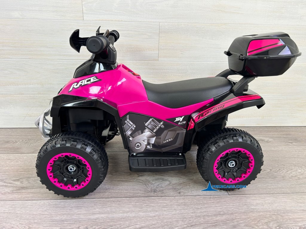 Quad electrico racing rosa 6v ninos