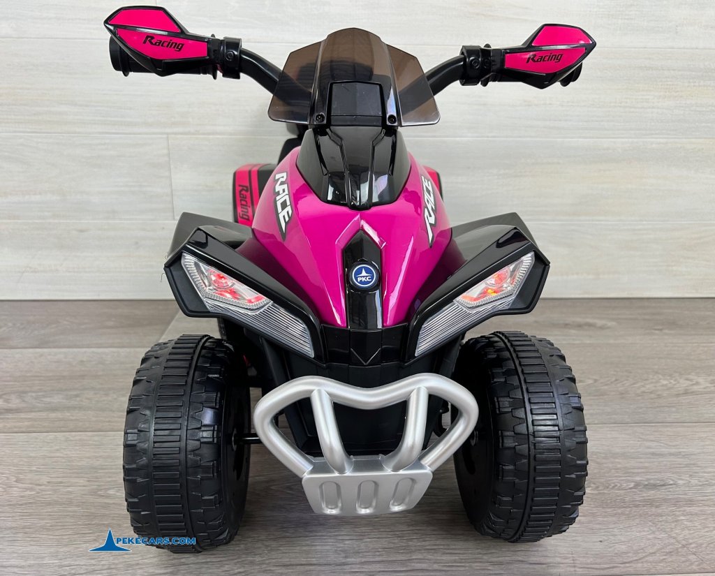 Quad electrico racing rosa 6v ninos
