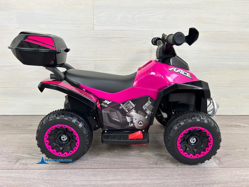 Quad electrico racing rosa 6v ninos