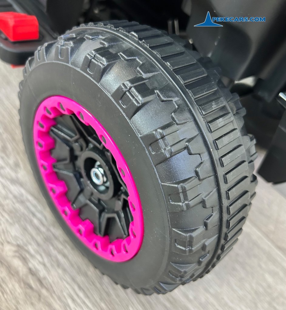 Quad electrico racing rosa 6v ninos
