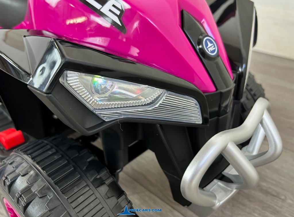 Quad electrico racing rosa 6v ninos