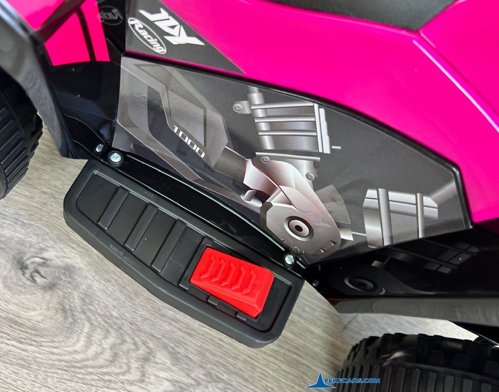 Quad electrico racing rosa 6v ninos
