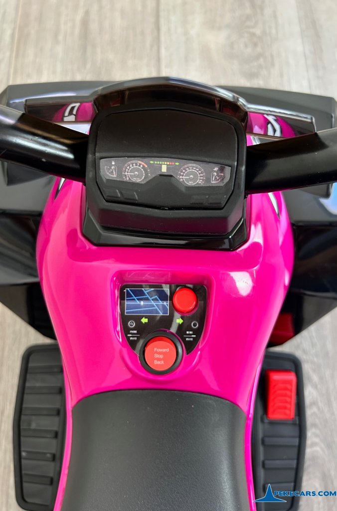 Quad electrico racing rosa 6v ninos
