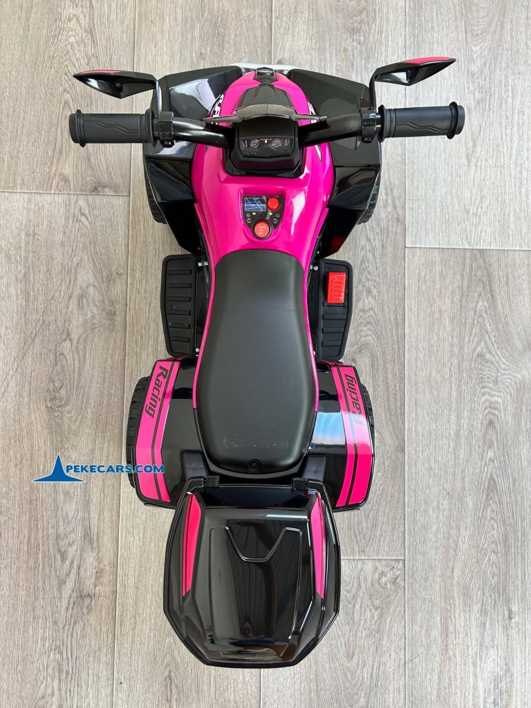 Quad electrico racing rosa 6v ninos
