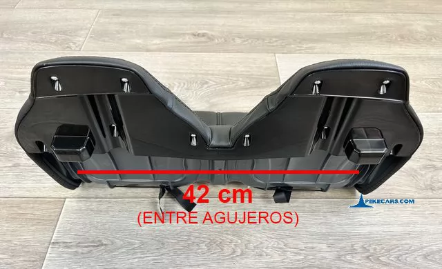Asiento en polipiel de repuesto modelo A230