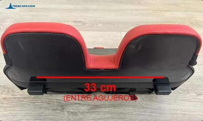 Asiento en polipiel de repuesto modelo A231