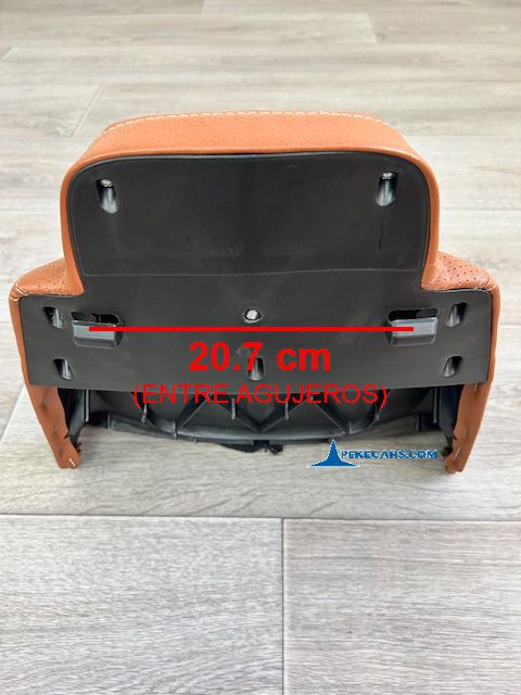 Asiento en polipiel de repuesto modelo A233