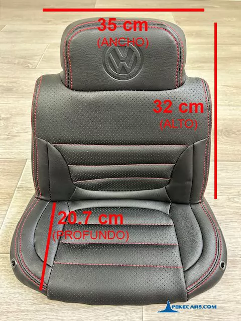 Asiento en polipiel de repuesto modelo A234