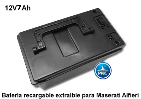 Batería extraíble Maserati Alfieri 12v 7ah