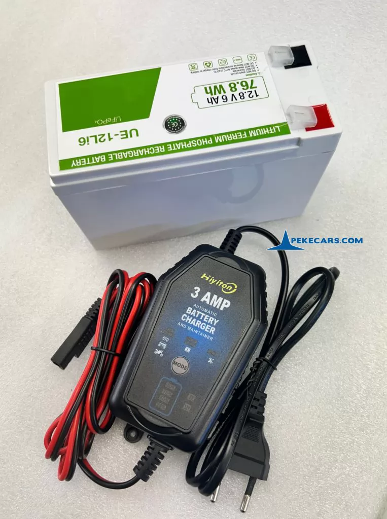Batería Litio 12.8V + Cargador 12V