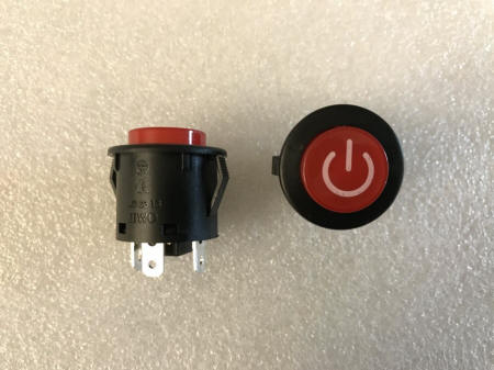 BotÃ³n de Encendido ON/OFF en coches elÃ©ctricos para niÃ±os PEKECARS