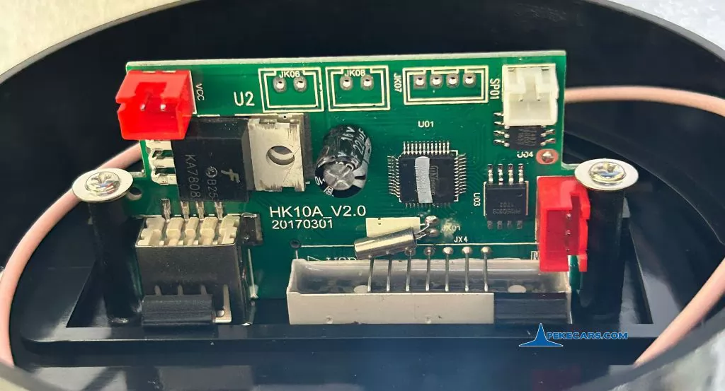 Display sonido y altavoz coche eléctrico para niños