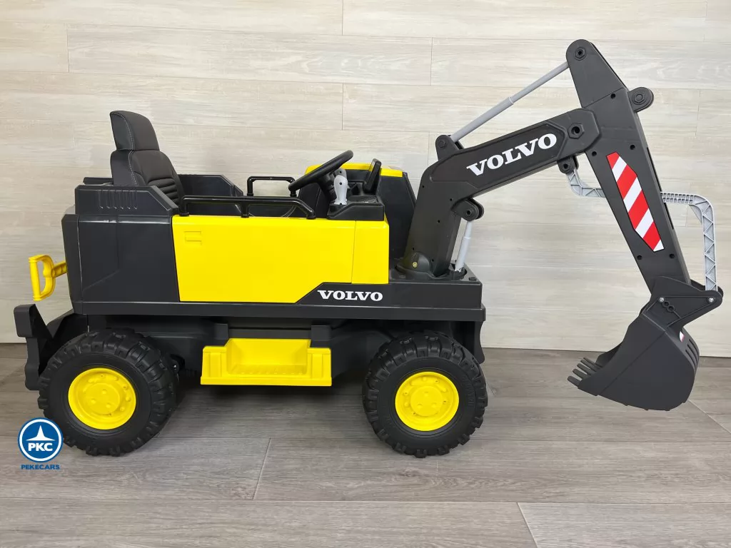 excavadora volvo amarilla tractores infantiles