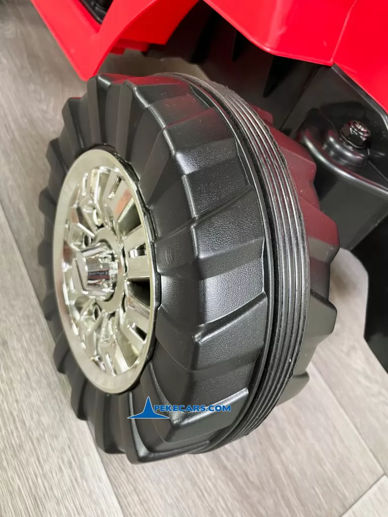 peketrac 1005 12v rojo tractor a bateria ruedas